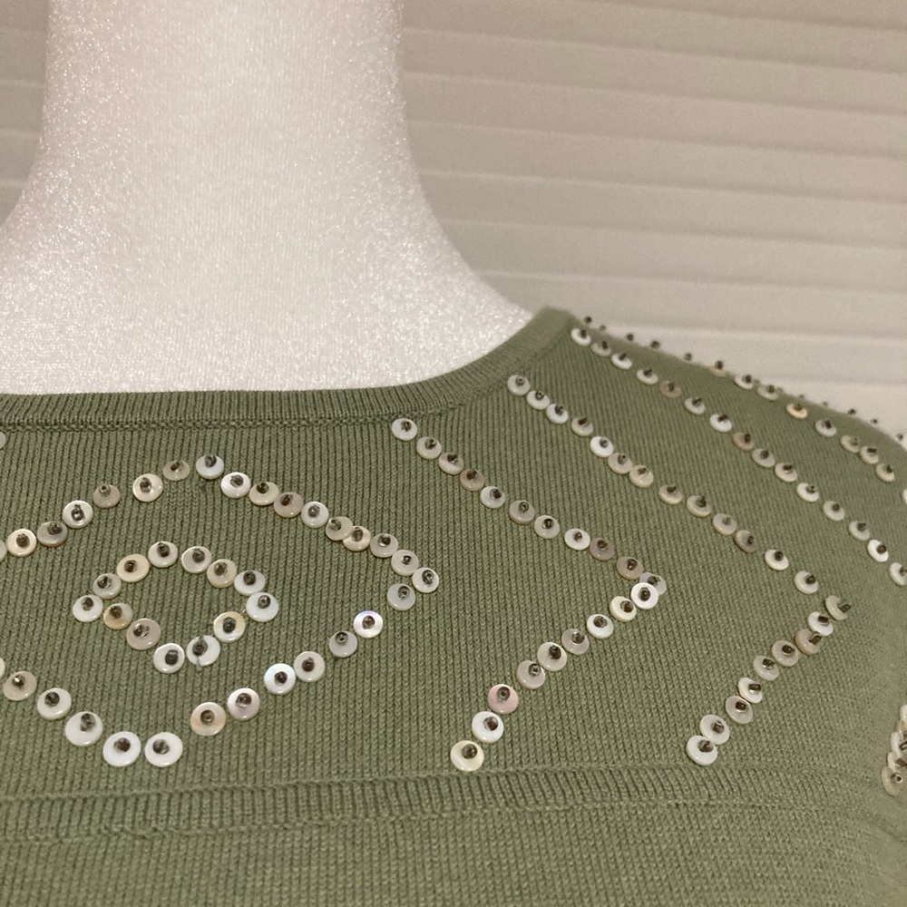 NWT Reba Sleeveless Blouse Size Large - Picture 7 of 10